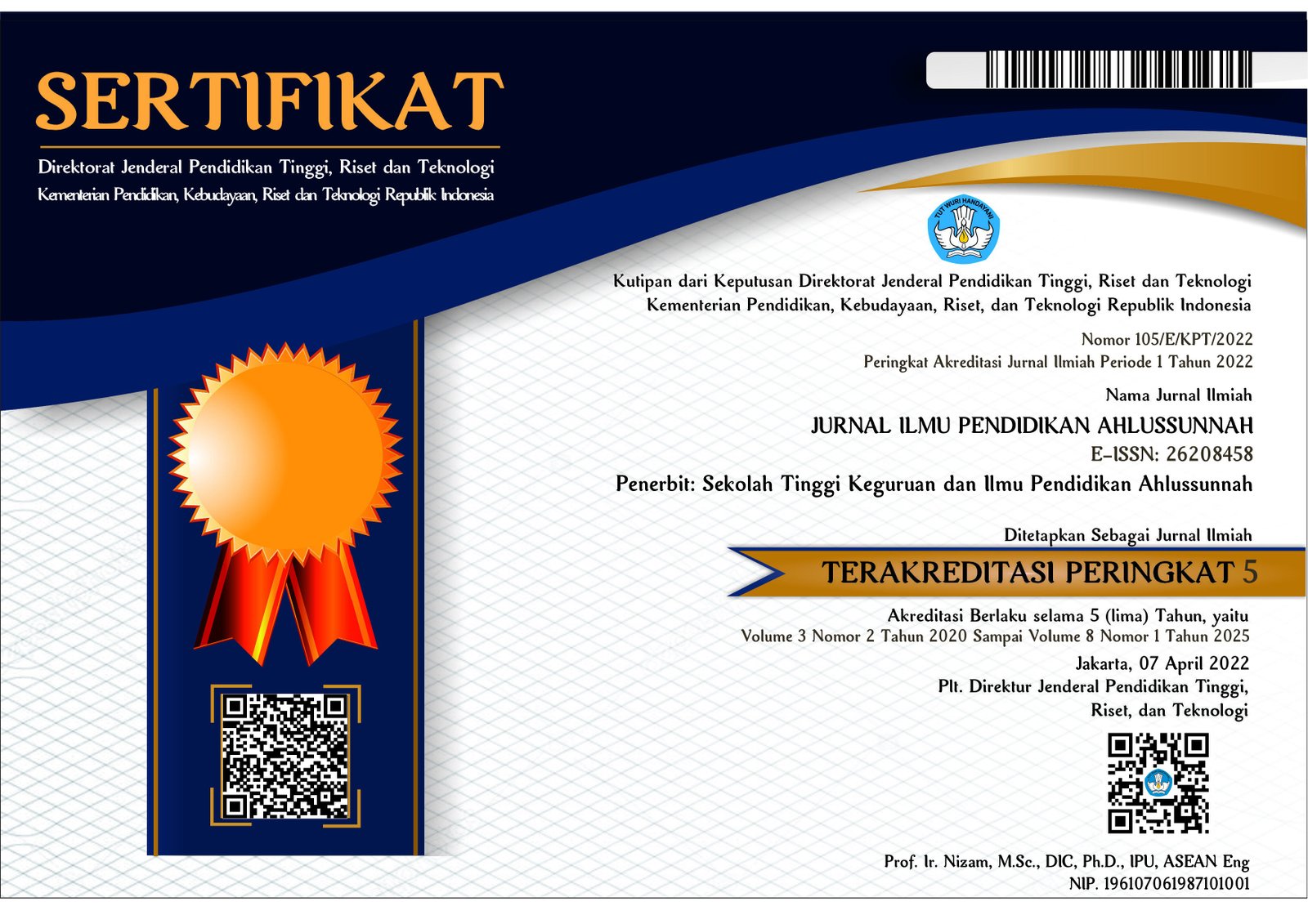 Sertifikat Akreditasi